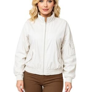 Vintage 80s/90s ADA Jacket Womens Medium Full Zip Pockets